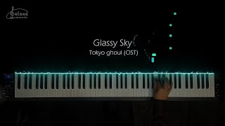 Glassy Sky Tokyo Ghoul  OST Piano Cover [upl. by Neb]