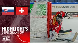 Slowakei vs Schweiz 71 – Highlights Deutschland Cup [upl. by Stricklan]