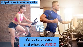 Elliptical Cross Trainer vs Exercise Bike  Which is best and what to AVOID [upl. by Tingley]