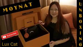 MOYNAT GABRIELLE CLUTCH BAG UNBOXING 2018 [upl. by Essy257]