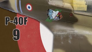 P40F Warhawk Build 09  Markings  Decals [upl. by Anaiviv]