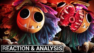 Poppy Playtime Chapter 4  Yarnaby Trailer Reaction amp Analysis [upl. by Zorah629]