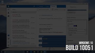 First look at Windows 10 Build 10051 [upl. by Nednarb]