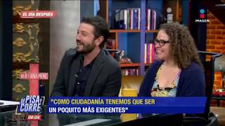 ¿Qué le dirían Ixchel Cisneros y Diego Luna hoy al presidente  De Pisa y Corre [upl. by Aivatahs]