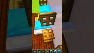 Minecraft Bunk Bed minecraft shorts minecraftshorts [upl. by Llevad]