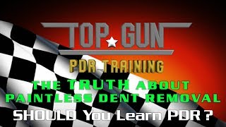 The TRUTH about learning Paintless Dent Repair 3 Should you learn Paintless dent repair [upl. by Hajidahk]