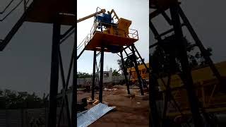 Concrete batching plant 35m³h batchingplant construction machine [upl. by Bunting]