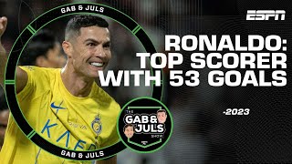 ‘NOBODY CAN CATCH HIM’ Cristiano Ronaldo reaches 53 goals in 2023  ESPN FC [upl. by Malcom]