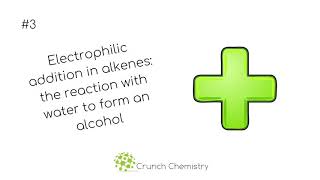 Electrophilic addition in alkenes  making an alcohol [upl. by Peacock]