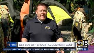 Smart Shopper deal for Spooktacular mini golf at Golfland Sunsplash [upl. by Garret]