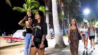 Pattaya Beach Side Ask for Boom Boom Thaigirl Freelancers thailand Nightlife😱🫣🥵🏙️pattaya vlogs [upl. by Lanita614]