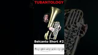 TUBANTOLOGY Belcanto short n 2 Original tuba music by Eros Sabbatani [upl. by Akelahs]