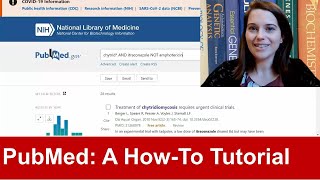 How to Use PubMed [upl. by Ainafetse]