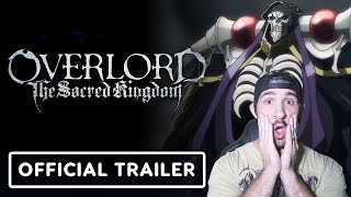 Ninjas MindBlowing Reaction to Overlord The Sacred Kingdom Trailer [upl. by Cele]