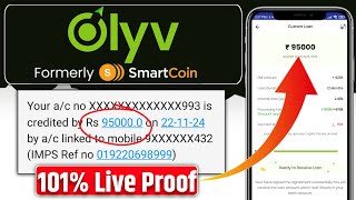 Olyv SmartCoin Personal Loan  Olyv Loan App  Olyv Loan App Review  Olyv SmartCoin Loan Kaise Le [upl. by Charisse]