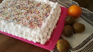 Bakina kuhinja  posna karamel torta sa kivijem Lenten caramelkiwi cake [upl. by Haiasi]