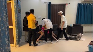 Faint PRANK on Friend’s Birthday  Funny Reactions 😂 [upl. by Burkley]