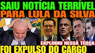 Bomba FOI EXPULSO DO CARGO LULA DA SILVA ACABA DE SOFRER DENÚNCIA E FOI CRITICADO P CONFRATARIA [upl. by Ignatius]