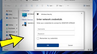 Fix Enter Network Credentials File Sharing in Windows 11  10  8  7  How To Bypass Password ✅ [upl. by Yart903]