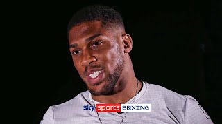 quotI wasnt stopped by Dubois in sparringquot ❌  Anthony Joshua sitdown interview [upl. by Henrion]