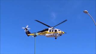 HAI HeliExpo 2020 Anaheim California Arriving and Departing Helicopters [upl. by Oly]