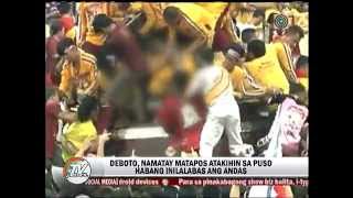 Deboto ng Nazareno inatake sa puso patay [upl. by Indira]