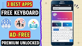 3 Best Keyboard Apps For Android 2024 [upl. by Carothers950]