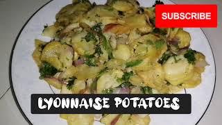 How to cook Lyonnaise Potatoes at homesimple recipe lyonnaise cooking potatoes [upl. by Atiuqihc511]