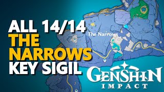 All The Narrows Key Sigil Genshin Impact [upl. by Florinda671]