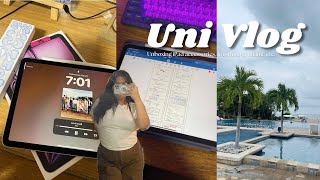 Uni Vlog 📚 Unboxing iPad accessories lots of notetaking etc [upl. by Avot785]