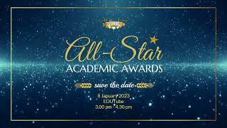 INVITATION TO THE ALLSTAR ACADEMIC AWARDS [upl. by Leiso965]