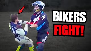 WHEN BIKERS FIGHT BACK 2024  CRAZY MOTO MOMENTS [upl. by Aliehc]