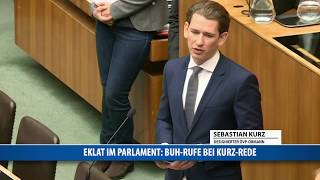 Eklat im Parlament BuhRufe bei KurzRede [upl. by Natloz]