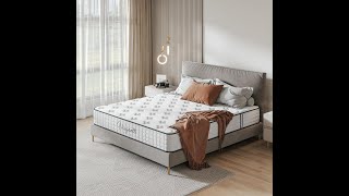 Vesgantti Nova Dream Hybrid Mattress Tight Top Mattress SeriesMedium Firm25cm） [upl. by Marcie484]