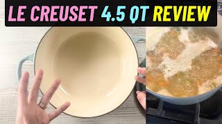 Le Creuset Dutch Oven Review The Surprising Thing You Should Never Do When Baking Bread [upl. by Ariik258]