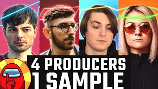 4 PRODUCERS FLIP THE SAME SAMPLE  Among Us Edition ft Marsh Janus Rasmussen 8KAYS amp biskuwi [upl. by Virginia97]