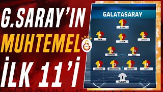 Galatasarayın Bayern Münih Karşısındaki Muhtemel İlk 11İ Serhan Türk Açıkladı [upl. by Alket]