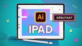 Débuter avec Illustrator sur iPad ✍️ [upl. by Kirit]