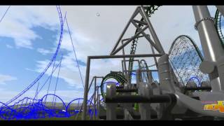 Dr Dooms Total Mayhem SampS 4D Coaster No Limits 2 [upl. by Aon675]