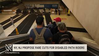 Halfprice PATH fares for passengers with disabilities [upl. by Epoillac]