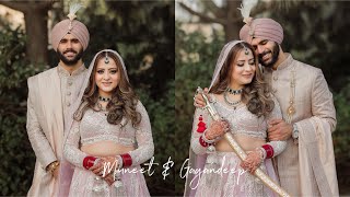 WEDDING FILM 2024  MUNEET amp GAGANDEEP PUNJABI WEDDING HIGHLIGHT  SATNAM PRODUCTIONS [upl. by Rina771]