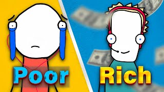 Rich Gamer vs Broke Gamer 😂🎮 [upl. by Pitts]