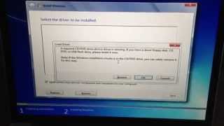 Issue 2 No device drivers found installing Windows 7 via Boot Camp Macbook Mavericks [upl. by Roban]