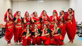 Practice Dance video 2 India fest 2024 MP folk dance [upl. by Ayahsey]