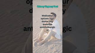 Medications for Urinary Urgency shorts [upl. by Melloney]