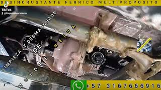 desincrustante ferrico para limpieza vehicular WhatsApp 57 316 766 69 16 [upl. by Pennebaker869]