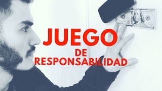 JUEGO DE RESPONSABILIDAD Sé más productivo disciplinado y responsable [upl. by Aneehsak]