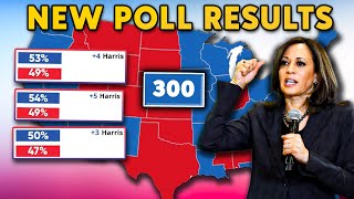 Kamala Harris DOMINATES in ALL REPUBLICAN STONGHOLDS in the Latest 2024 Polls [upl. by Coltson]