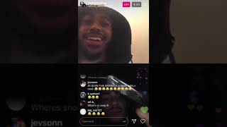 12world s1 getting bare verbal on insta live 😂😂 [upl. by Seuqramed]