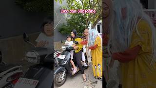 DOMINIQUE SAMPE NANGIS KETAKUTAN DIKEJAR HANTU NENEK😱😱 viralvideo viraltiktok tranding [upl. by Anayd396]